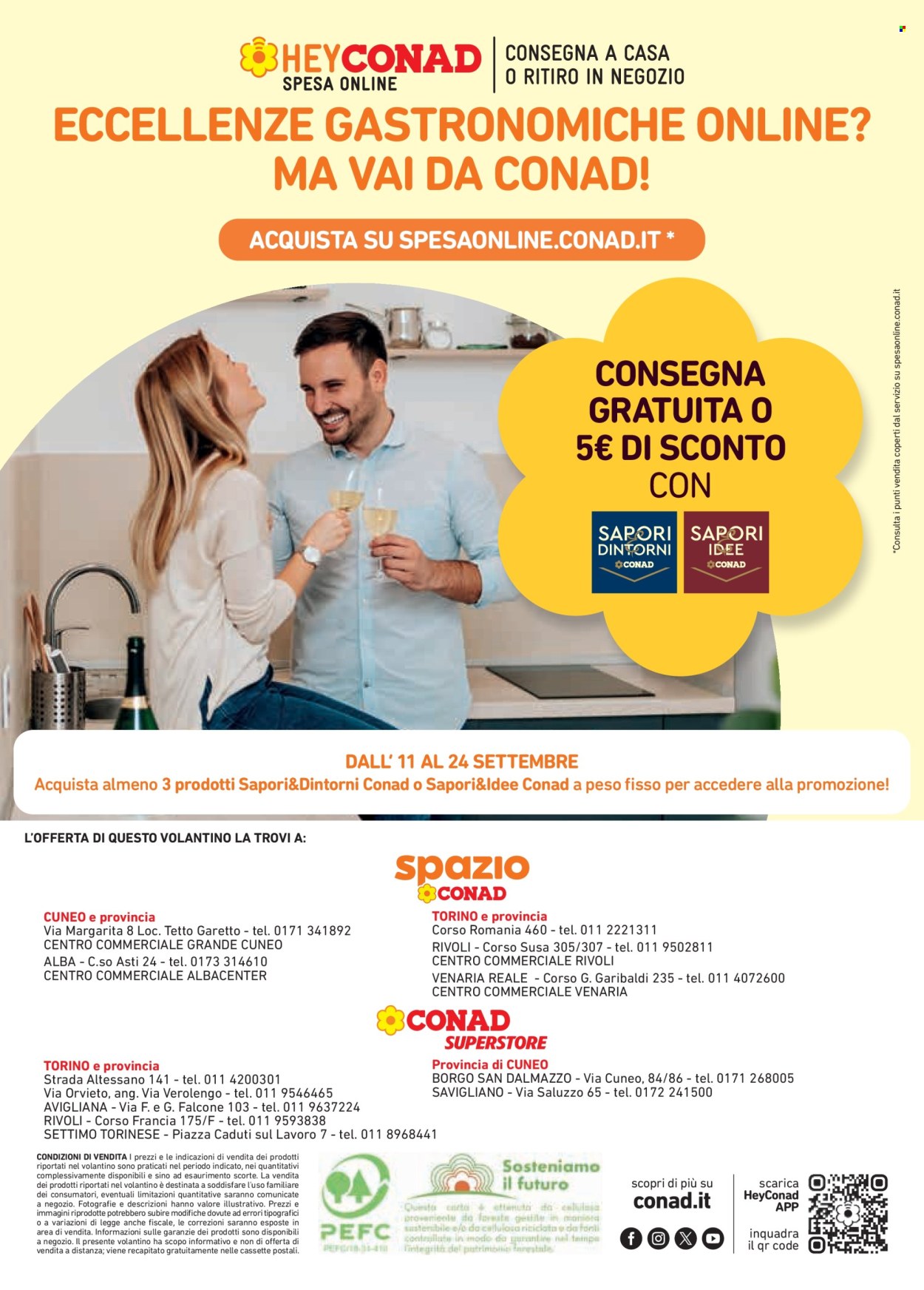 Volantino Conad - 11/9/2025 - 4/10/2025. Pagina 20