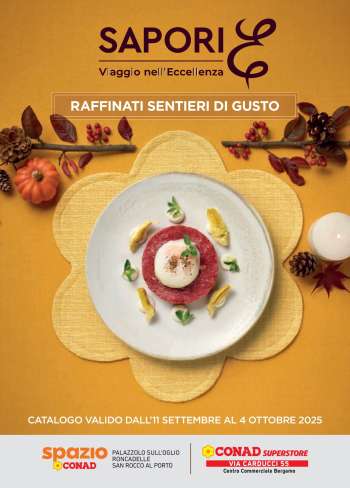 Volantino Conad - 11/9/2025 - 4/10/2025.