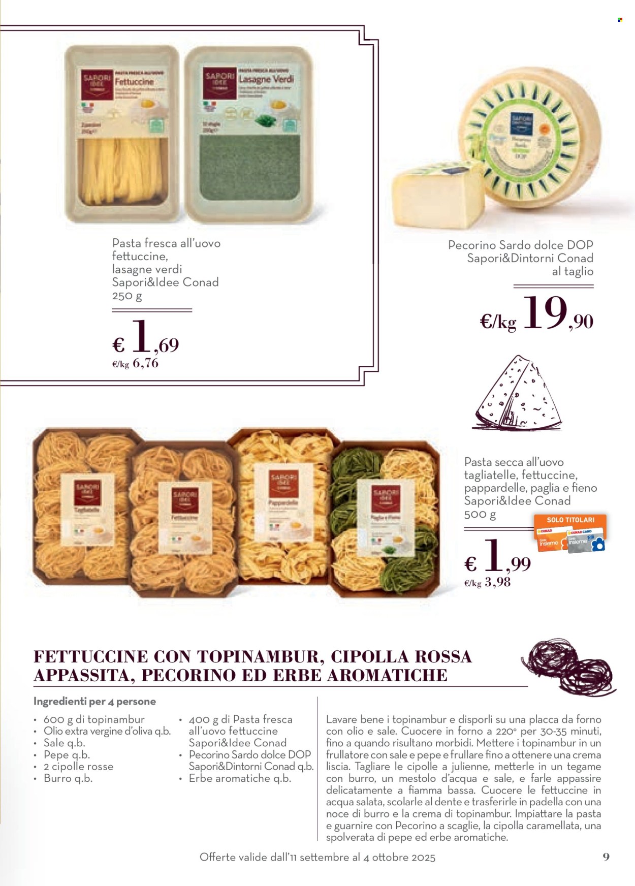 Volantino Conad - 11/9/2025 - 4/10/2025. Pagina 9