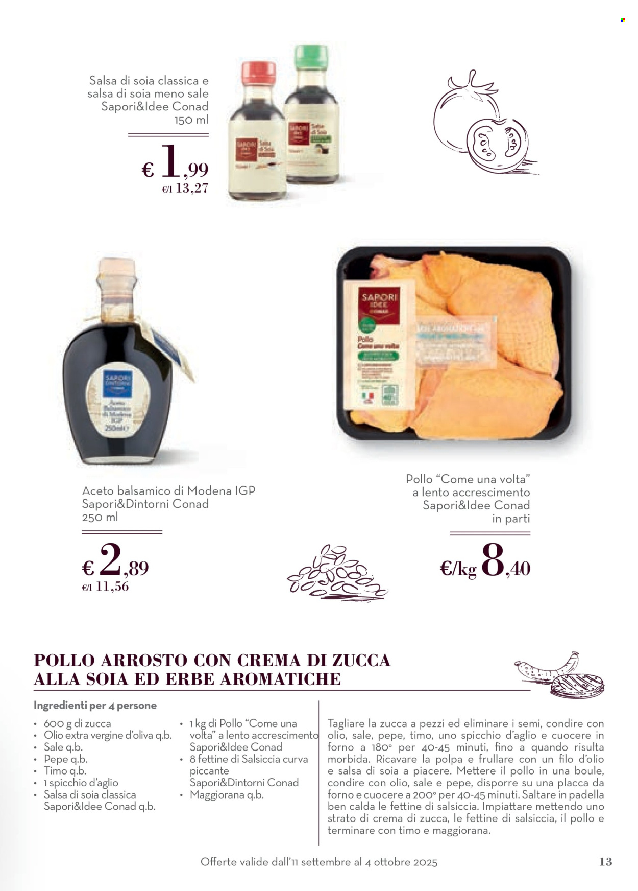 Volantino Conad - 11/9/2025 - 4/10/2025. Pagina 13