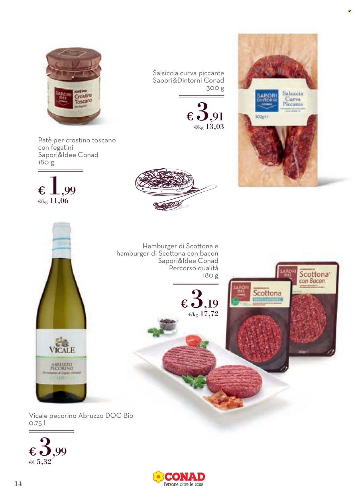 Volantino Conad - 11/9/2025 - 4/10/2025. Pagina 14