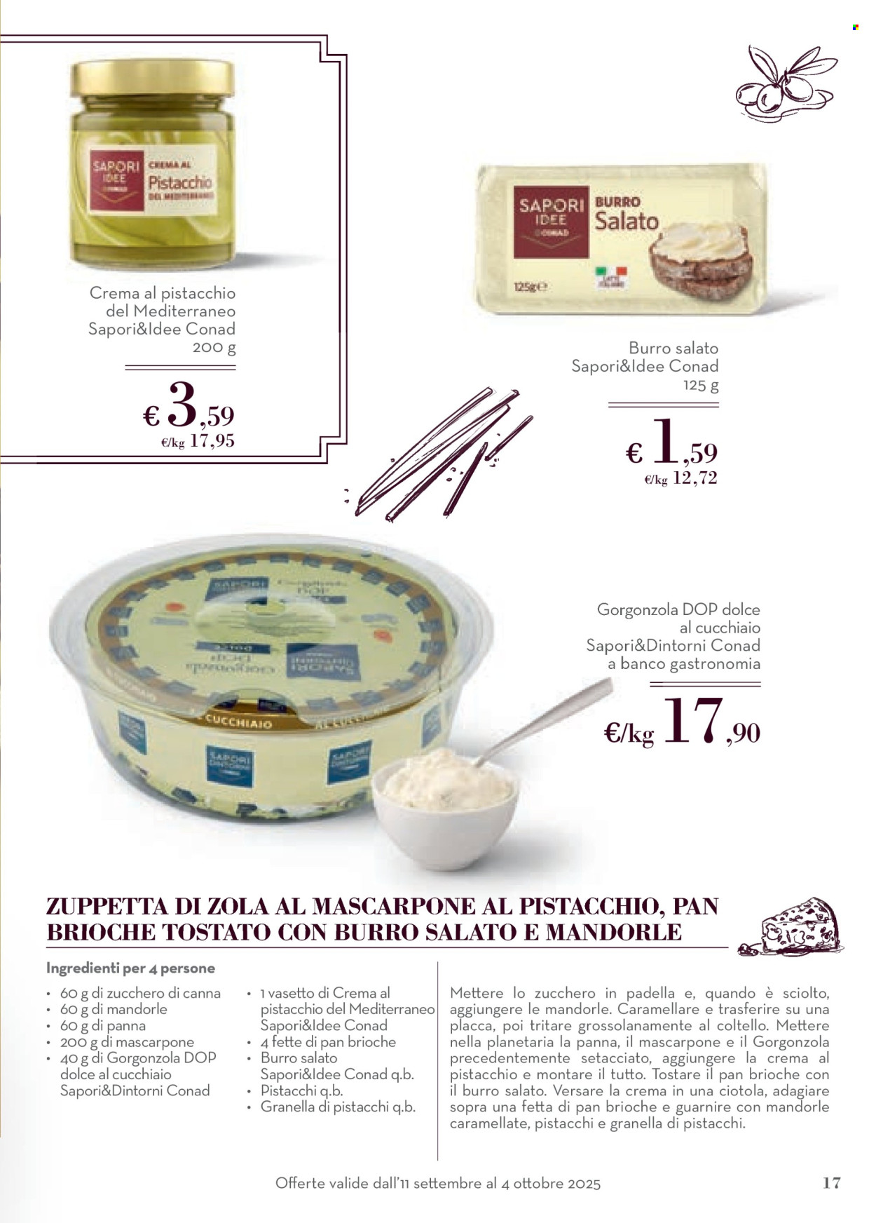 Volantino Conad - 11/9/2025 - 4/10/2025. Pagina 17