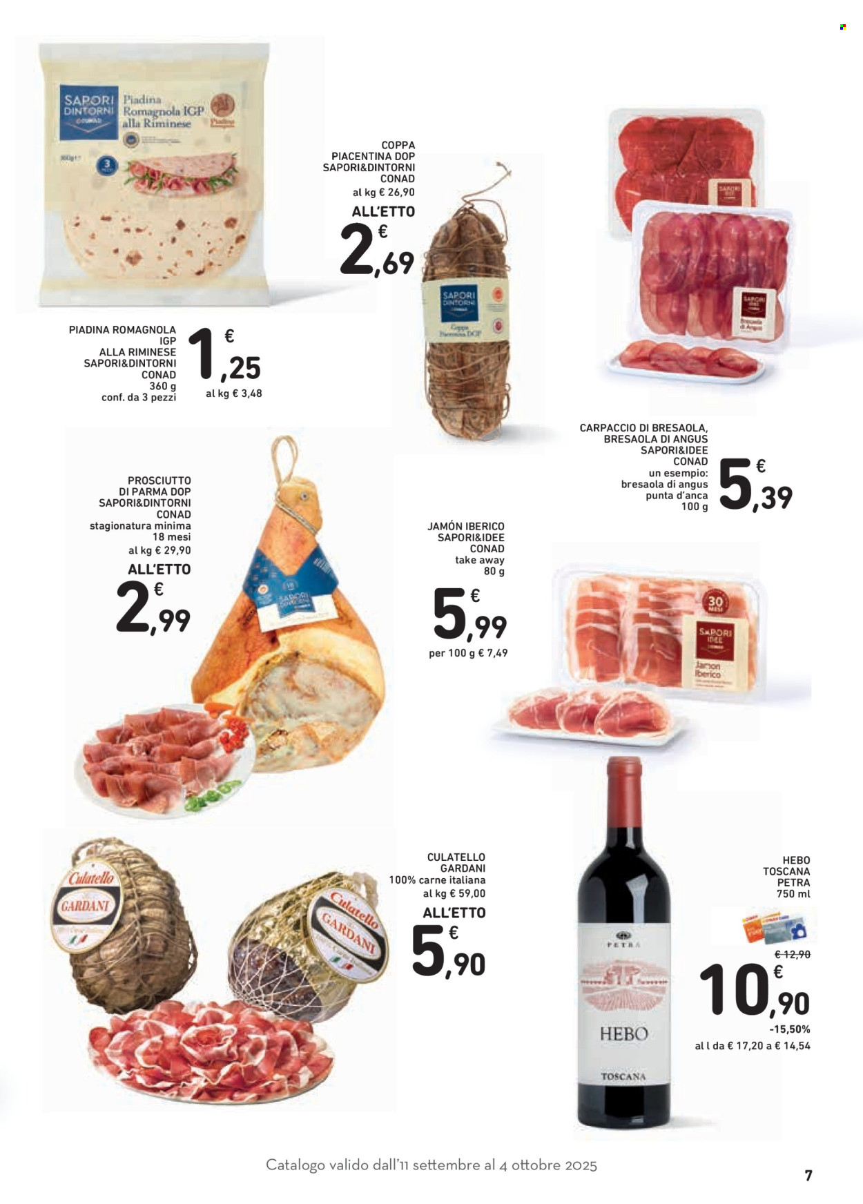 Volantino Conad - 11/9/2025 - 4/10/2025. Pagina 7