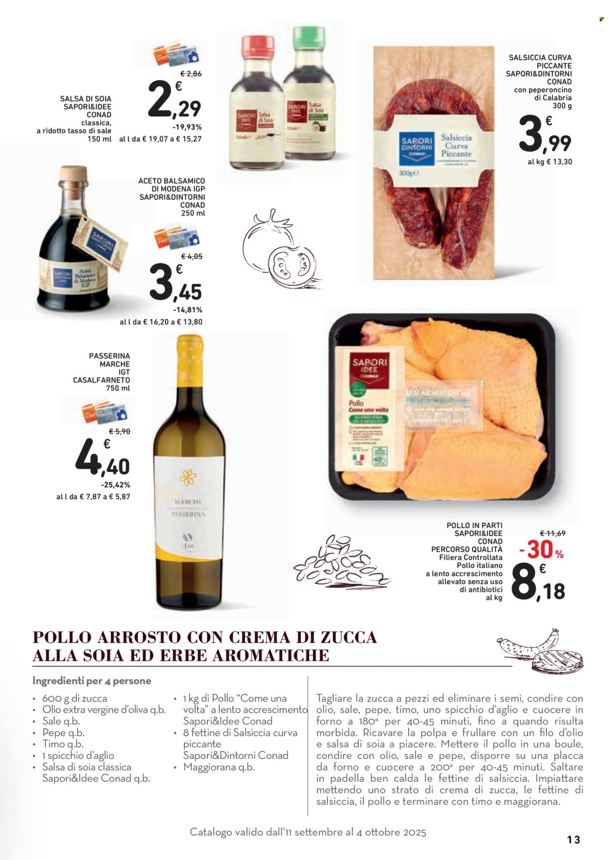 Volantino Conad - 11/9/2025 - 4/10/2025. Pagina 13