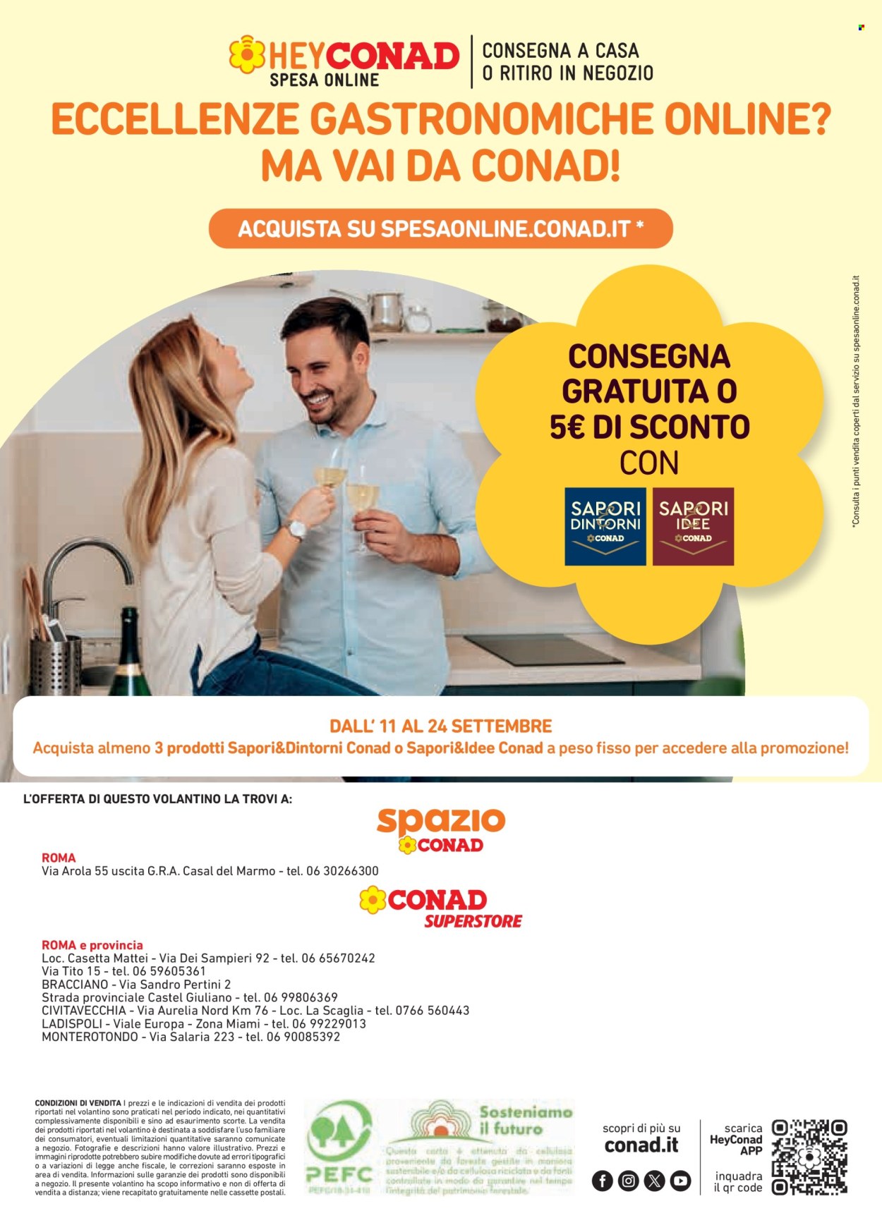 Volantino Conad - 11/9/2025 - 4/10/2025. Pagina 20