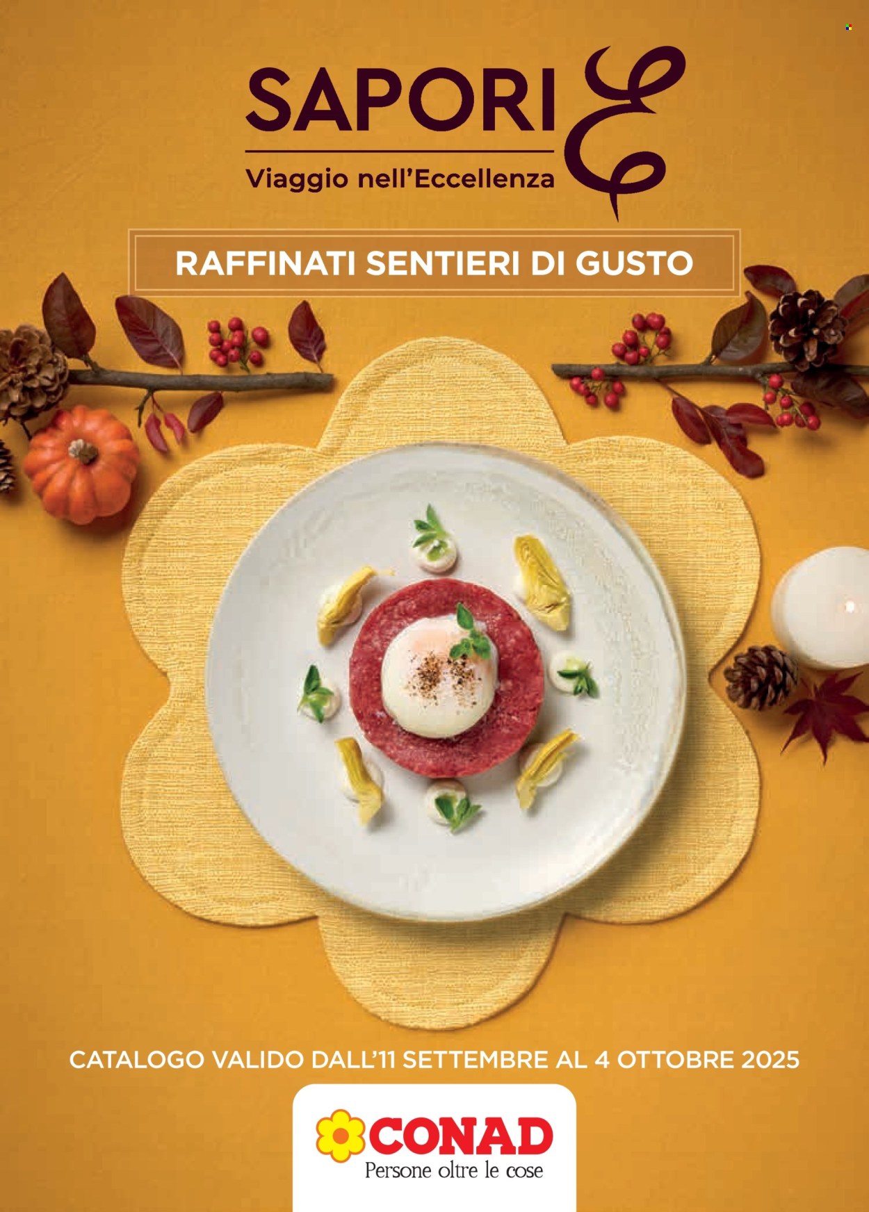 Volantino Conad - 11/9/2025 - 4/10/2025. Pagina 1