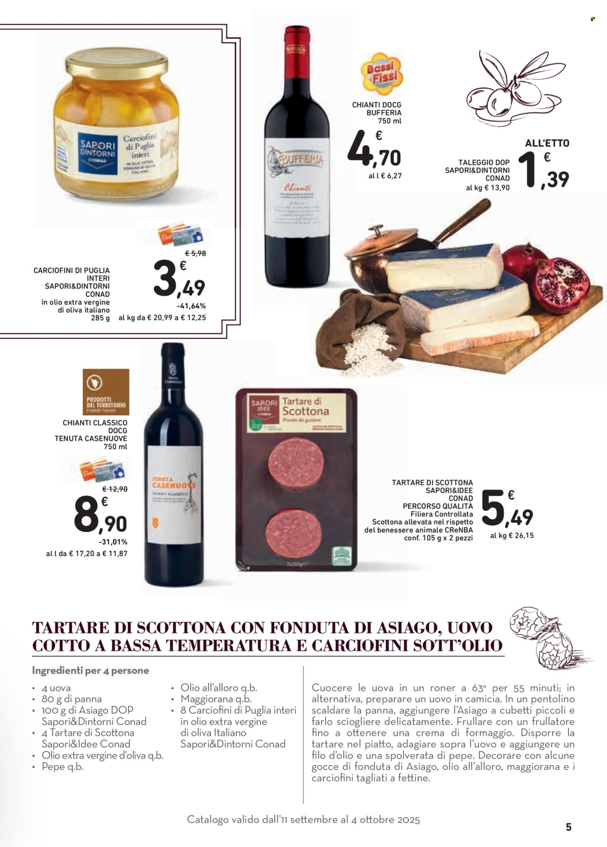 Volantino Conad - 11/9/2025 - 4/10/2025. Pagina 5