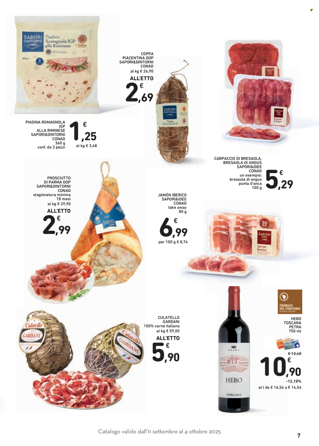Volantino Conad - 11/9/2025 - 4/10/2025. Pagina 7