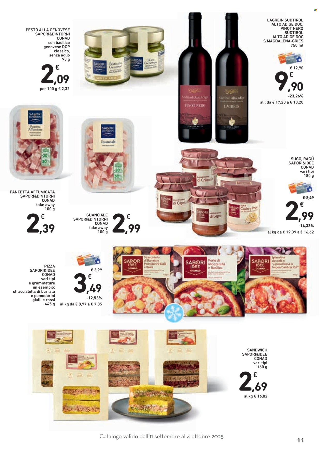 Volantino Conad - 11/9/2025 - 4/10/2025. Pagina 11