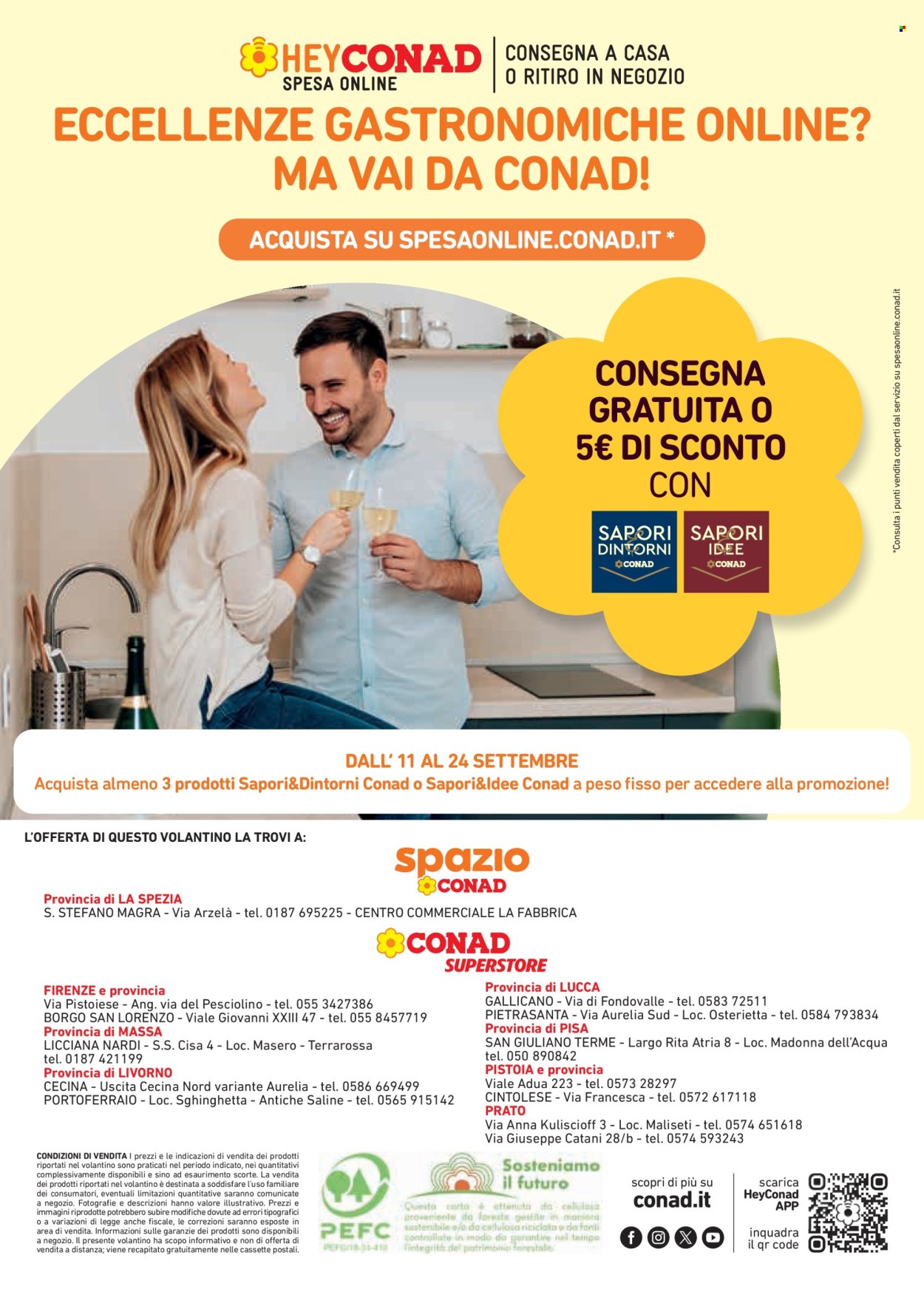 Volantino Conad - 11/9/2025 - 4/10/2025. Pagina 20