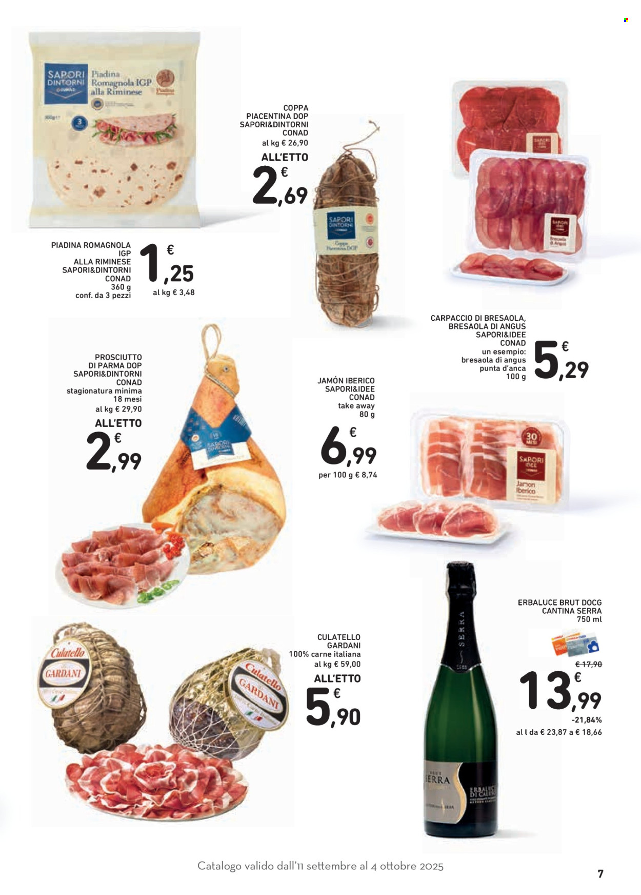 Volantino Conad - 11/9/2025 - 4/10/2025. Pagina 7
