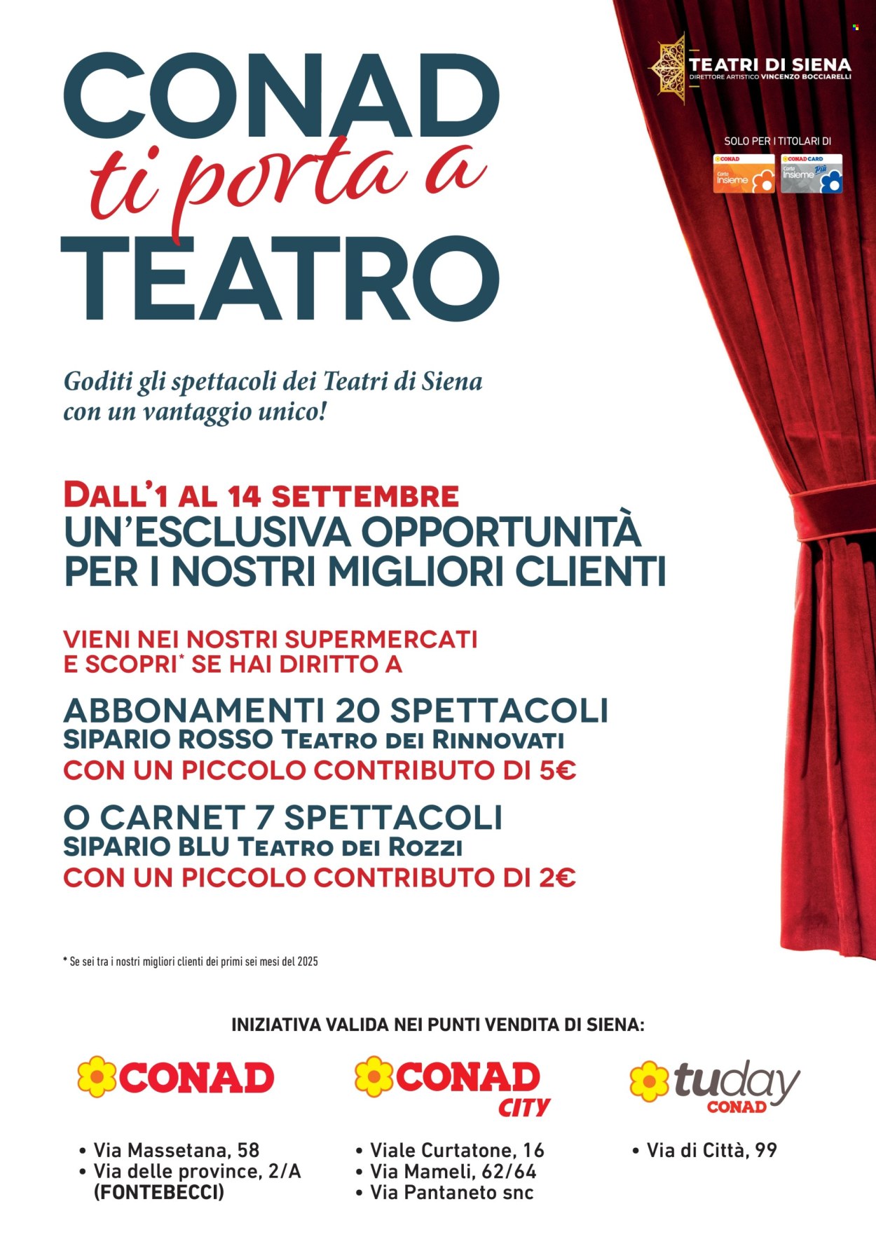 Volantino Conad - 1/9/2025 - 14/9/2025. Pagina 1