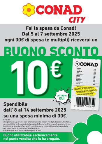 Volantino Conad - 5/9/2025 - 7/9/2025.