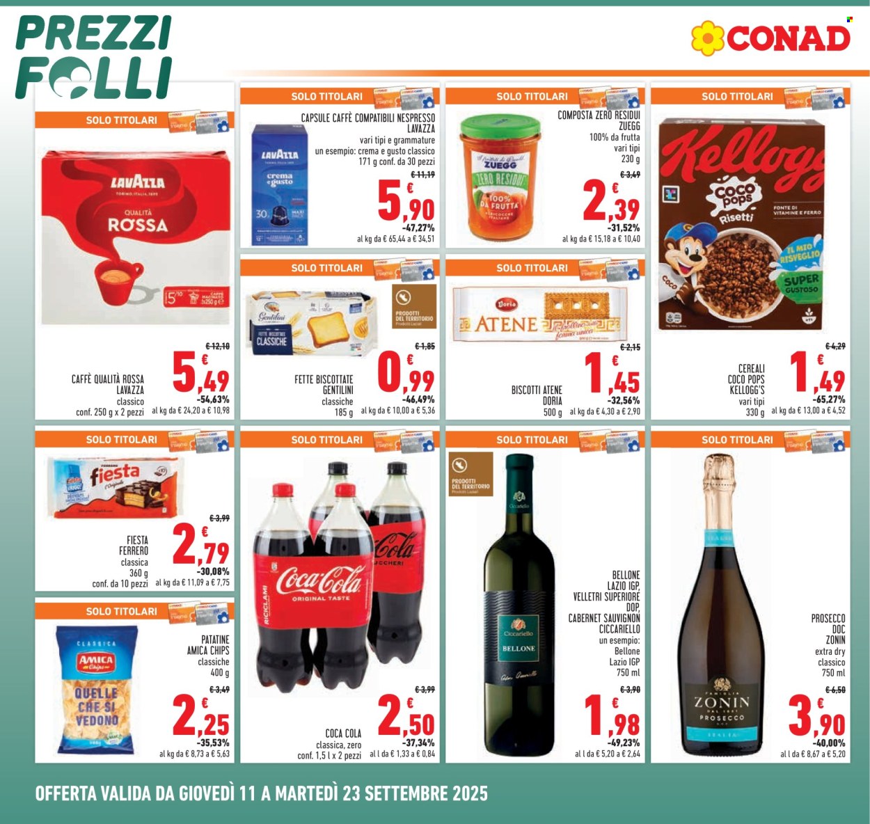 Volantino Conad City - 11/9/2025 - 23/9/2025. Pagina 6