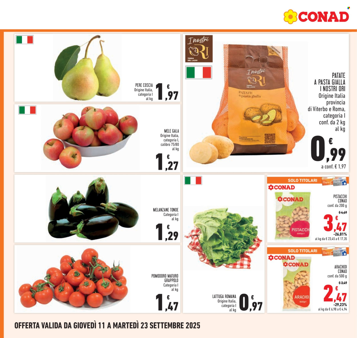 Volantino Conad City - 11/9/2025 - 23/9/2025. Pagina 8