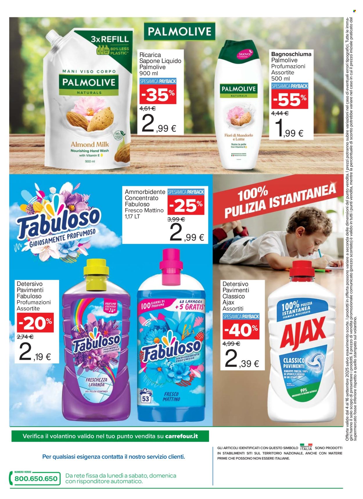 Volantino Carrefour - 4/9/2025 - 16/9/2025. Pagina 2
