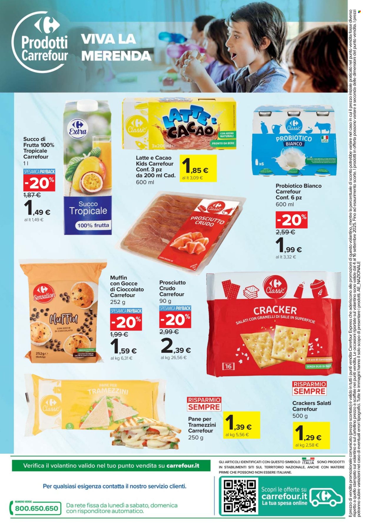 Volantino Carrefour - 4/9/2025 - 16/9/2025. Pagina 14
