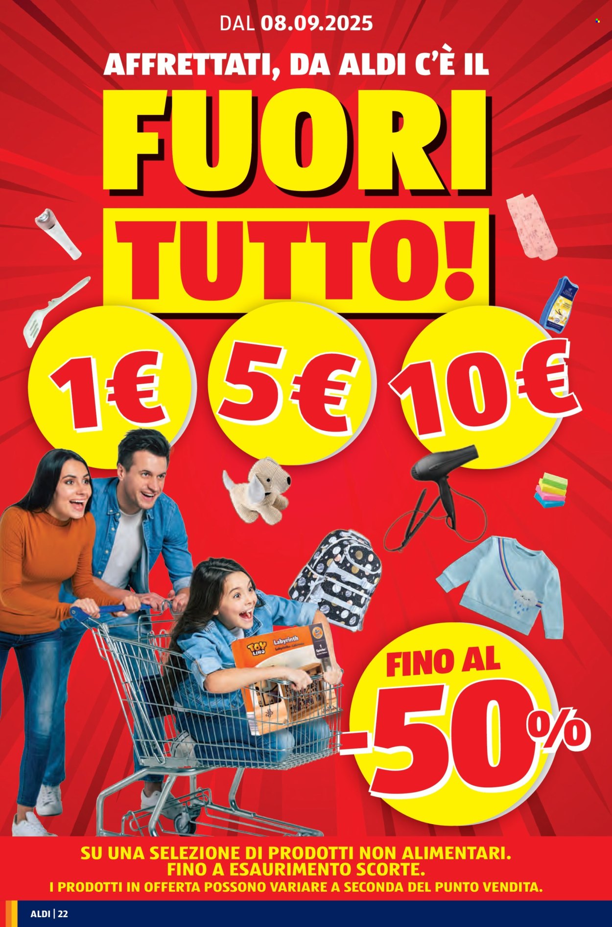 Volantino Aldi - 8/9/2025 - 14/9/2025. Pagina 22