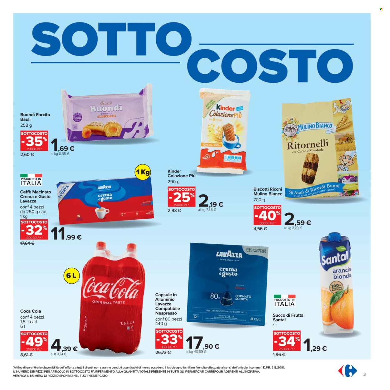 Volantino Carrefour - 5/9/2025 - 14/9/2025. Pagina 3