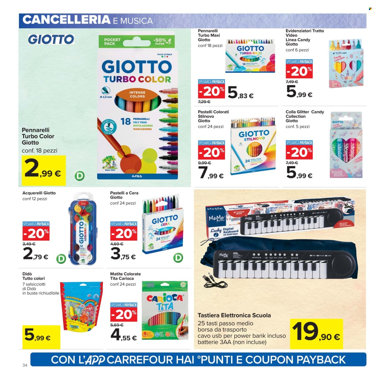 Volantino Carrefour - 5/9/2025 - 14/9/2025. Pagina 34