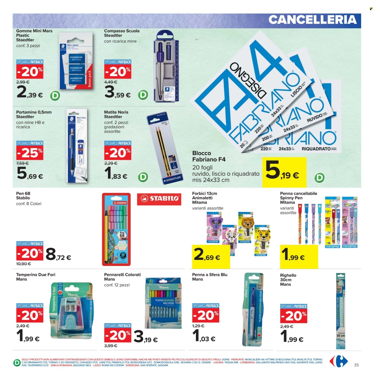 Volantino Carrefour - 5/9/2025 - 14/9/2025. Pagina 35