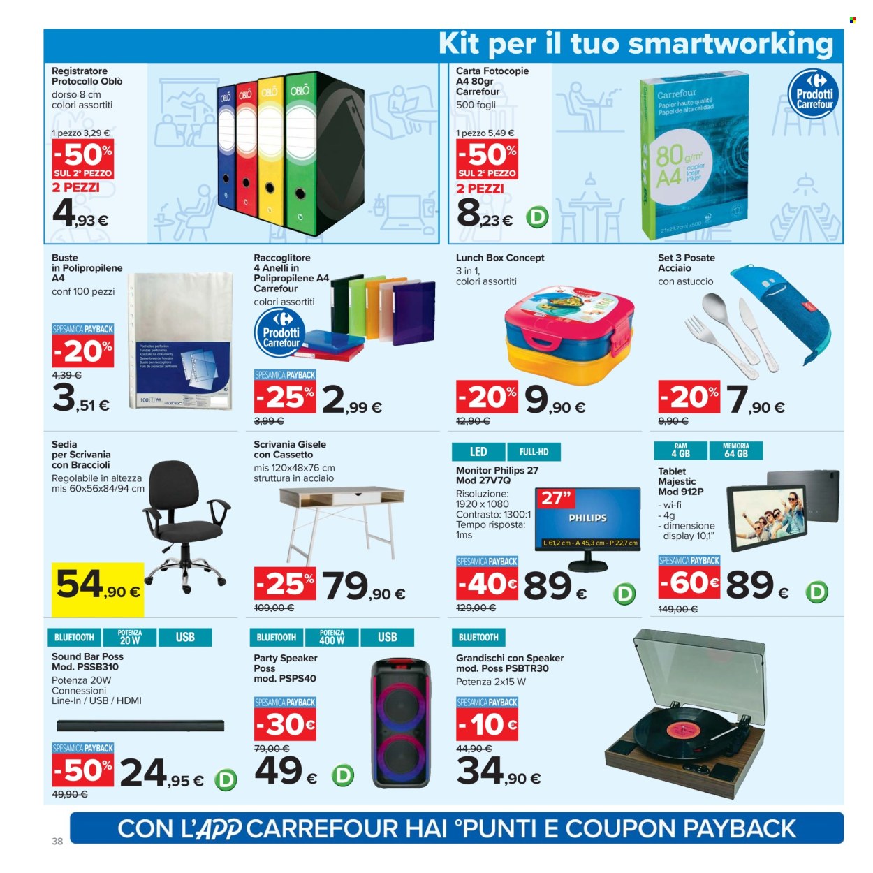 Volantino Carrefour - 5/9/2025 - 14/9/2025. Pagina 38