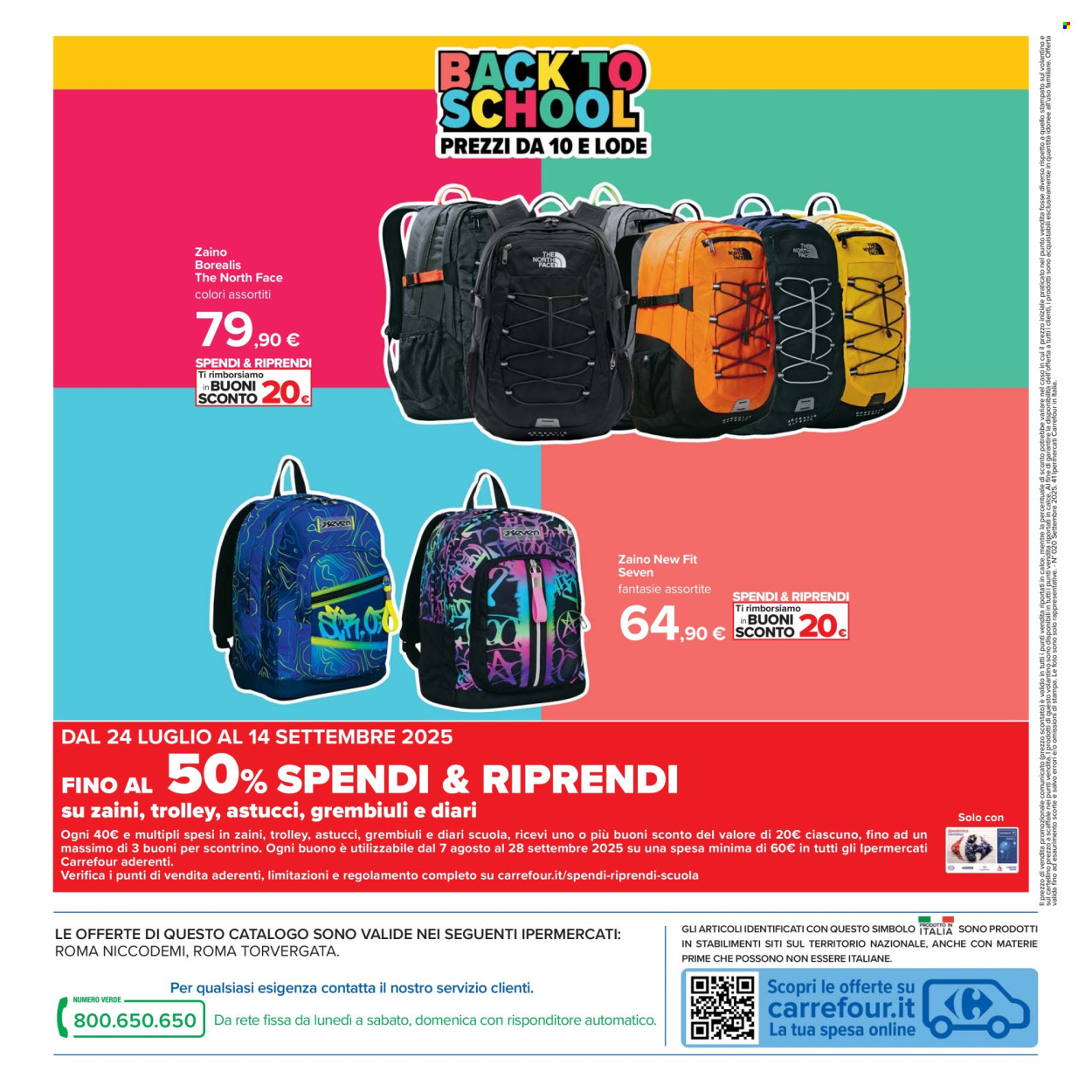 Volantino Carrefour - 5/9/2025 - 14/9/2025. Pagina 44