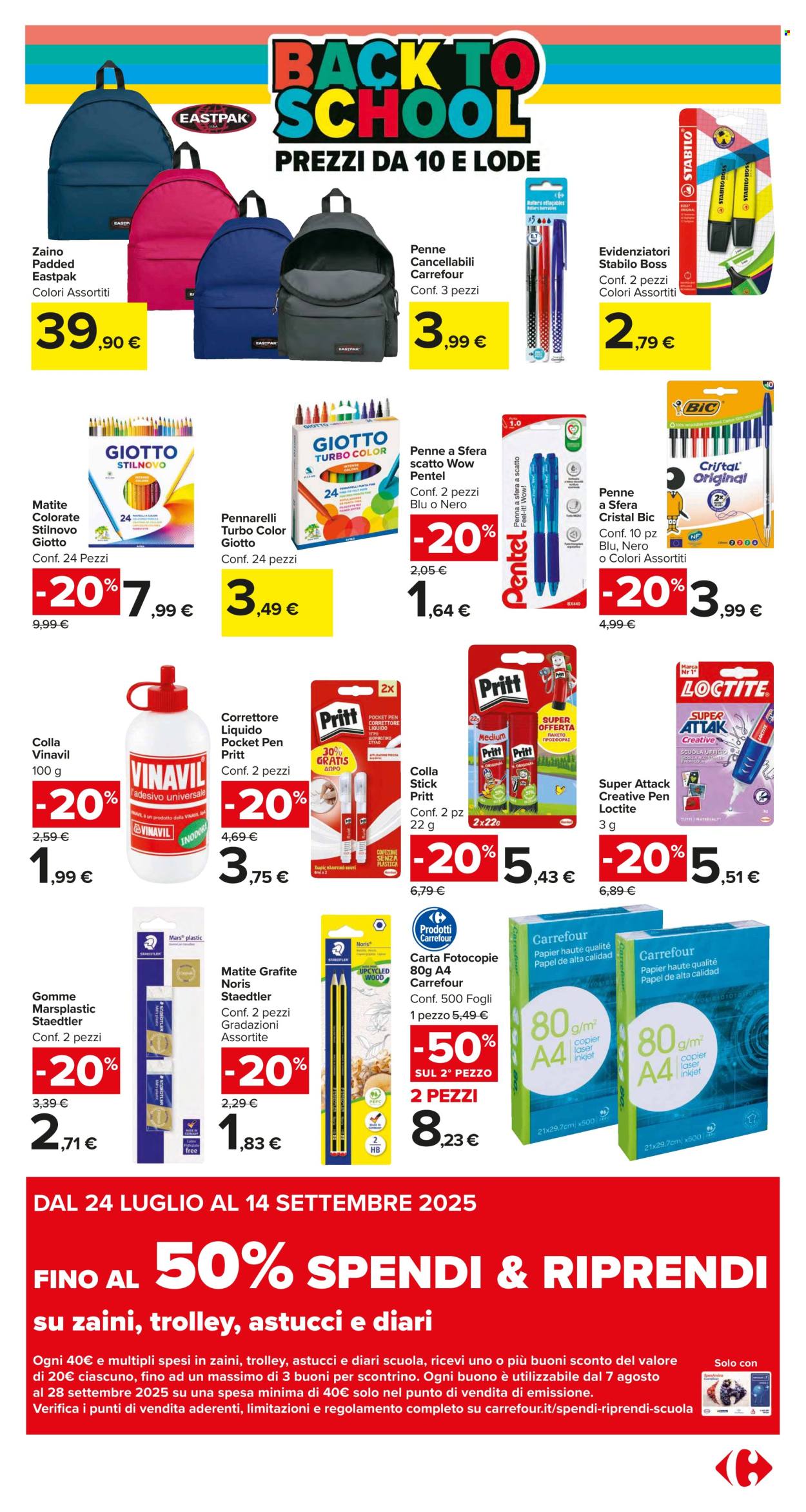 Volantino Carrefour - 5/9/2025 - 14/9/2025. Pagina 23