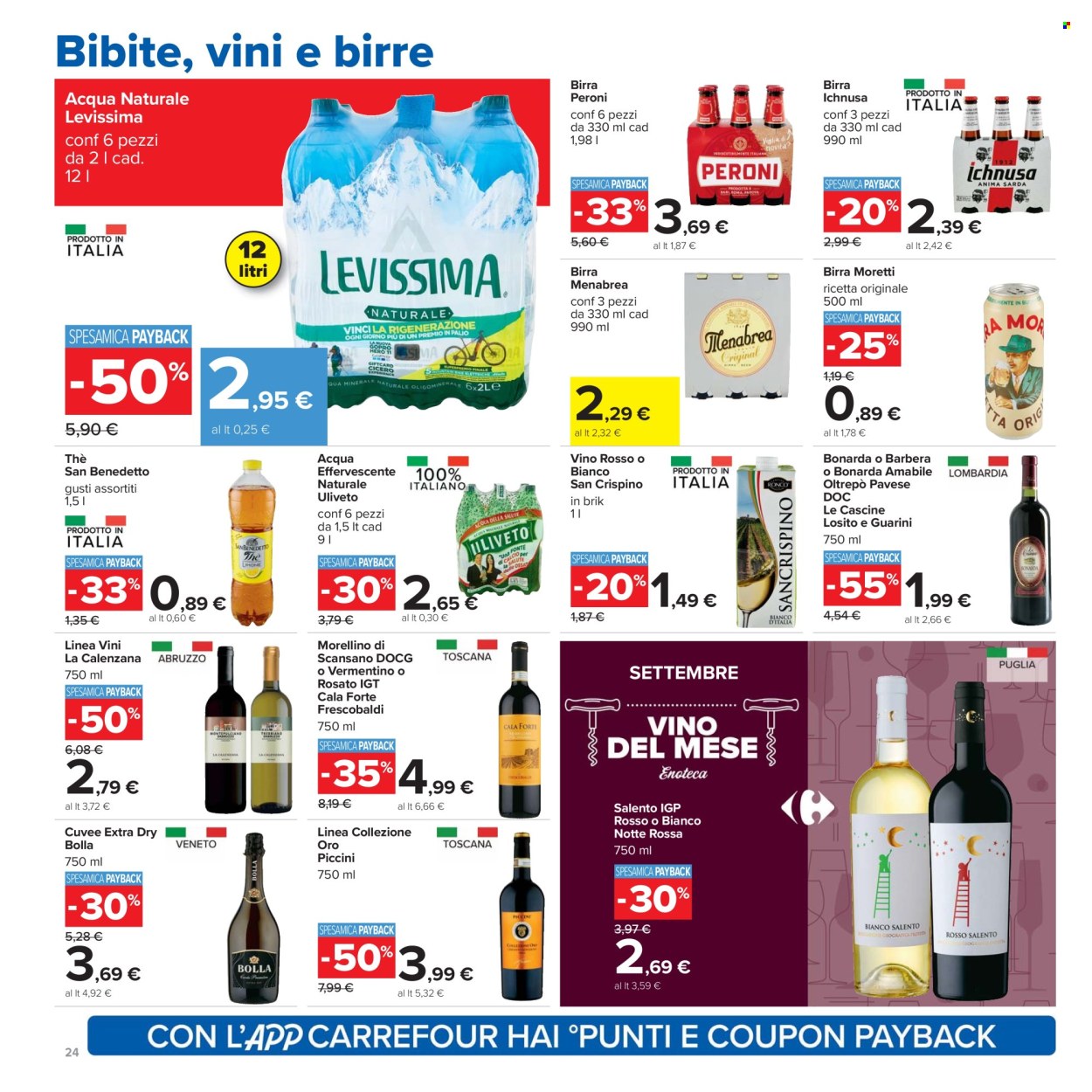 Volantino Carrefour - 5/9/2025 - 14/9/2025. Pagina 24