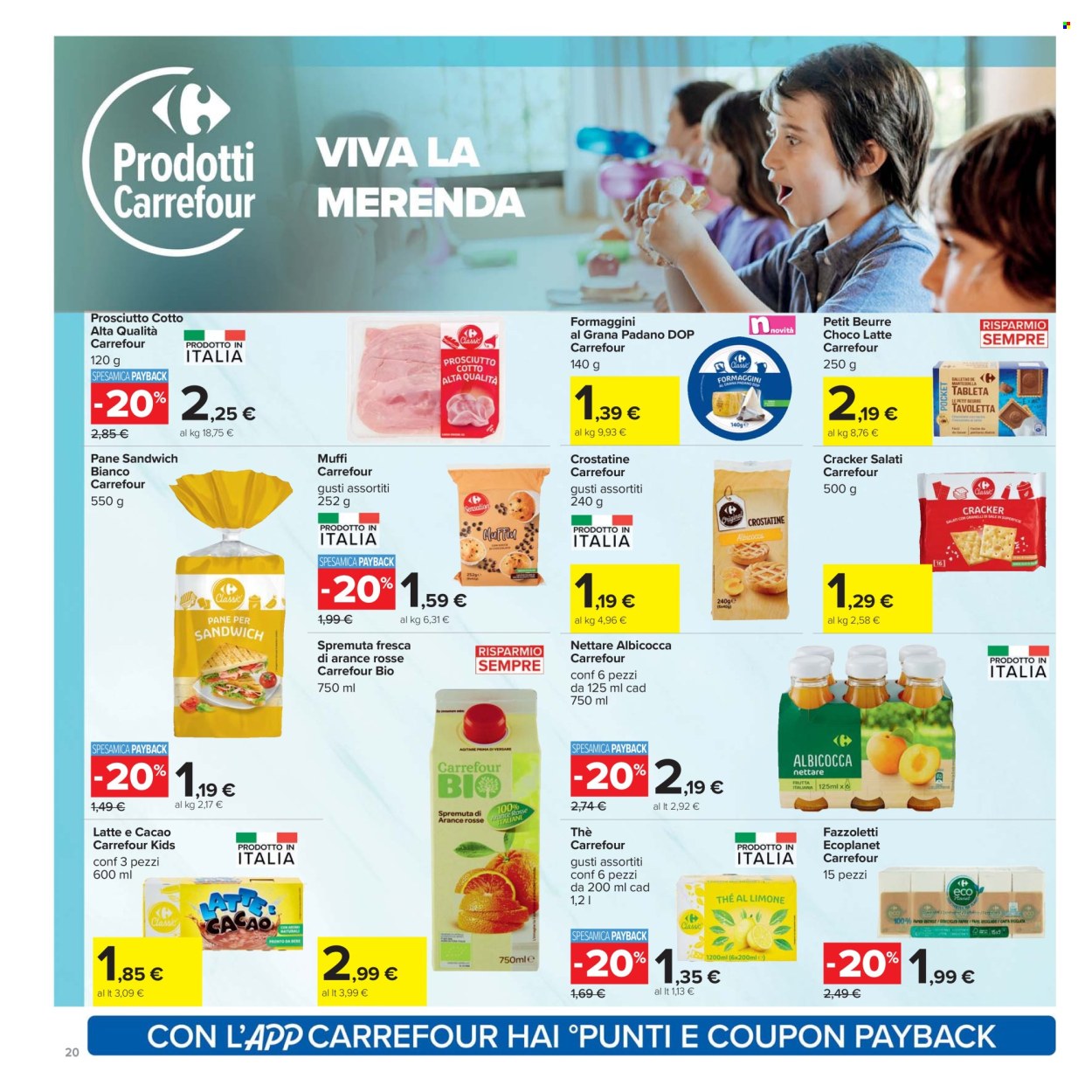 Volantino Carrefour - 5/9/2025 - 14/9/2025. Pagina 20