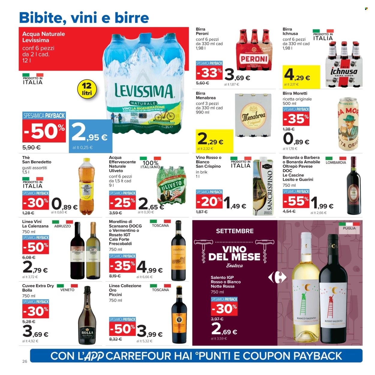 Volantino Carrefour - 5/9/2025 - 14/9/2025. Pagina 26