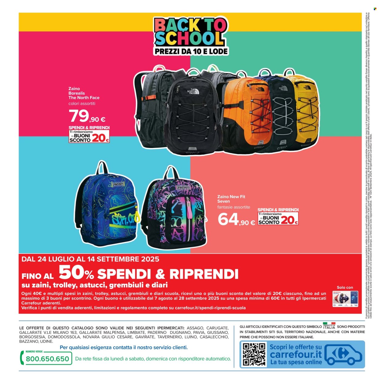 Volantino Carrefour - 5/9/2025 - 14/9/2025. Pagina 44