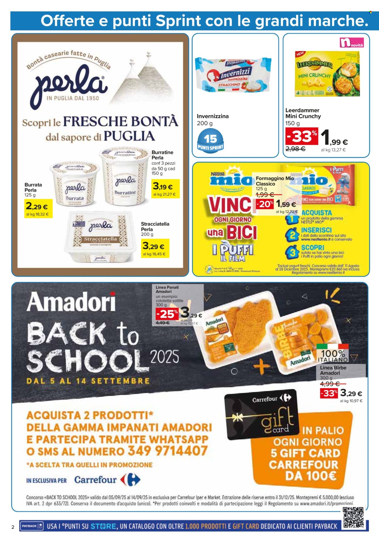 Volantino Carrefour - 5/9/2025 - 14/9/2025. Pagina 2