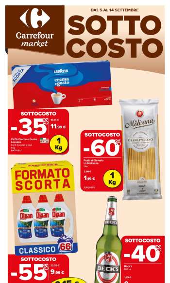 Volantino Carrefour - 5/9/2025 - 14/9/2025.
