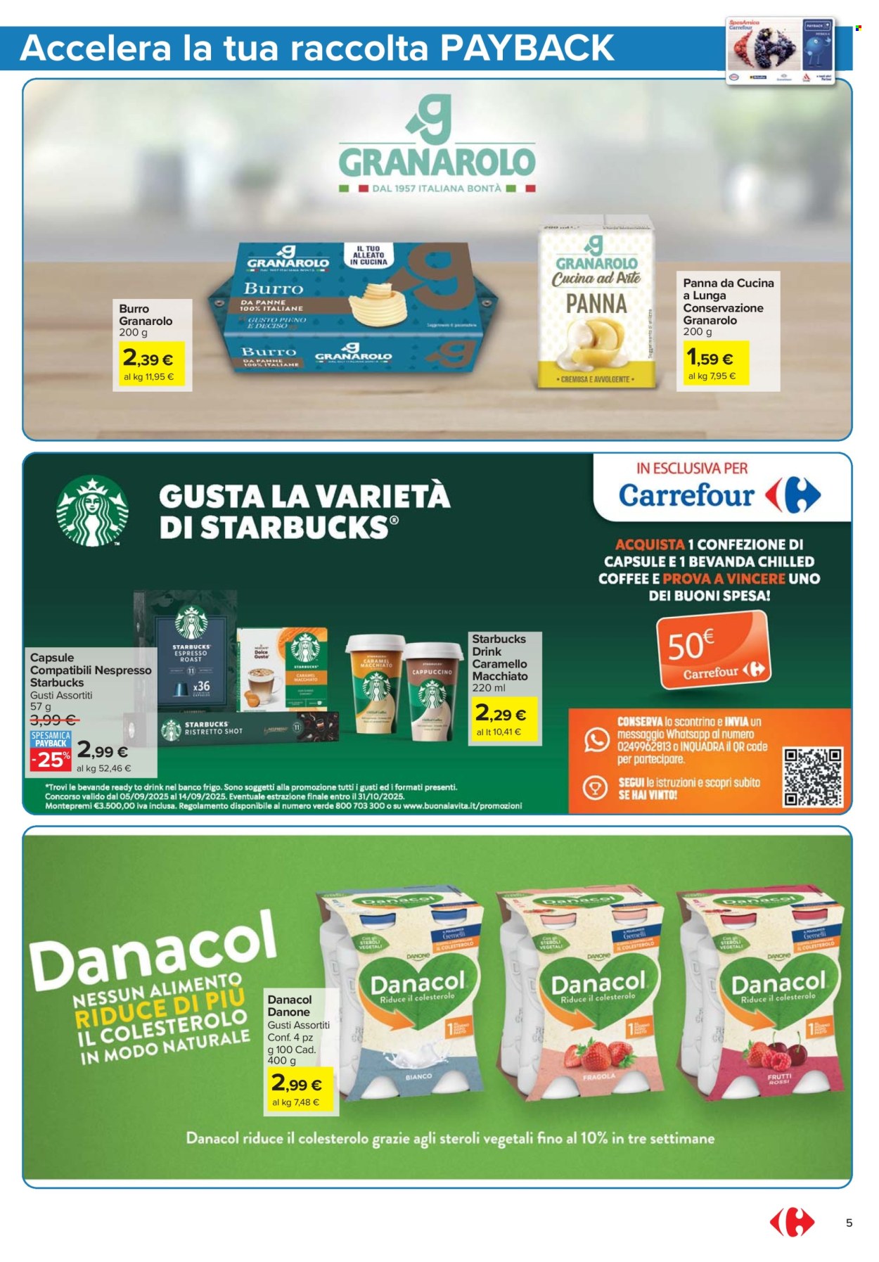 Volantino Carrefour - 5/9/2025 - 14/9/2025. Pagina 5