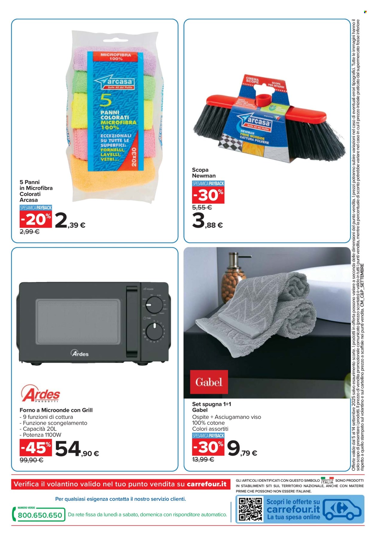 Volantino Carrefour - 5/9/2025 - 14/9/2025. Pagina 16