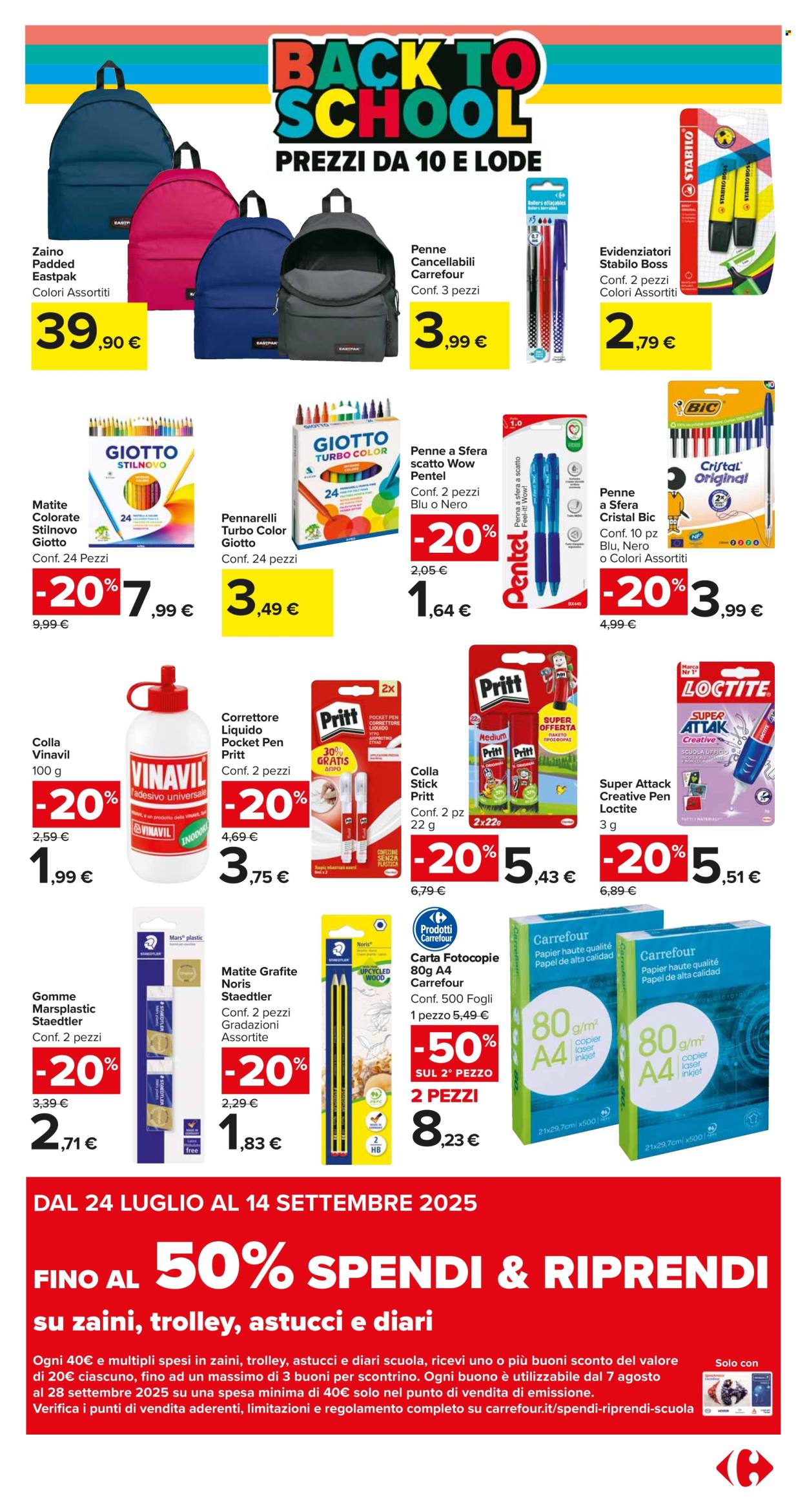 Volantino Carrefour - 5/9/2025 - 14/9/2025. Pagina 21