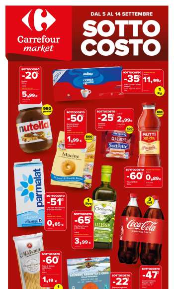 Volantino Carrefour - 5/9/2025 - 14/9/2025.