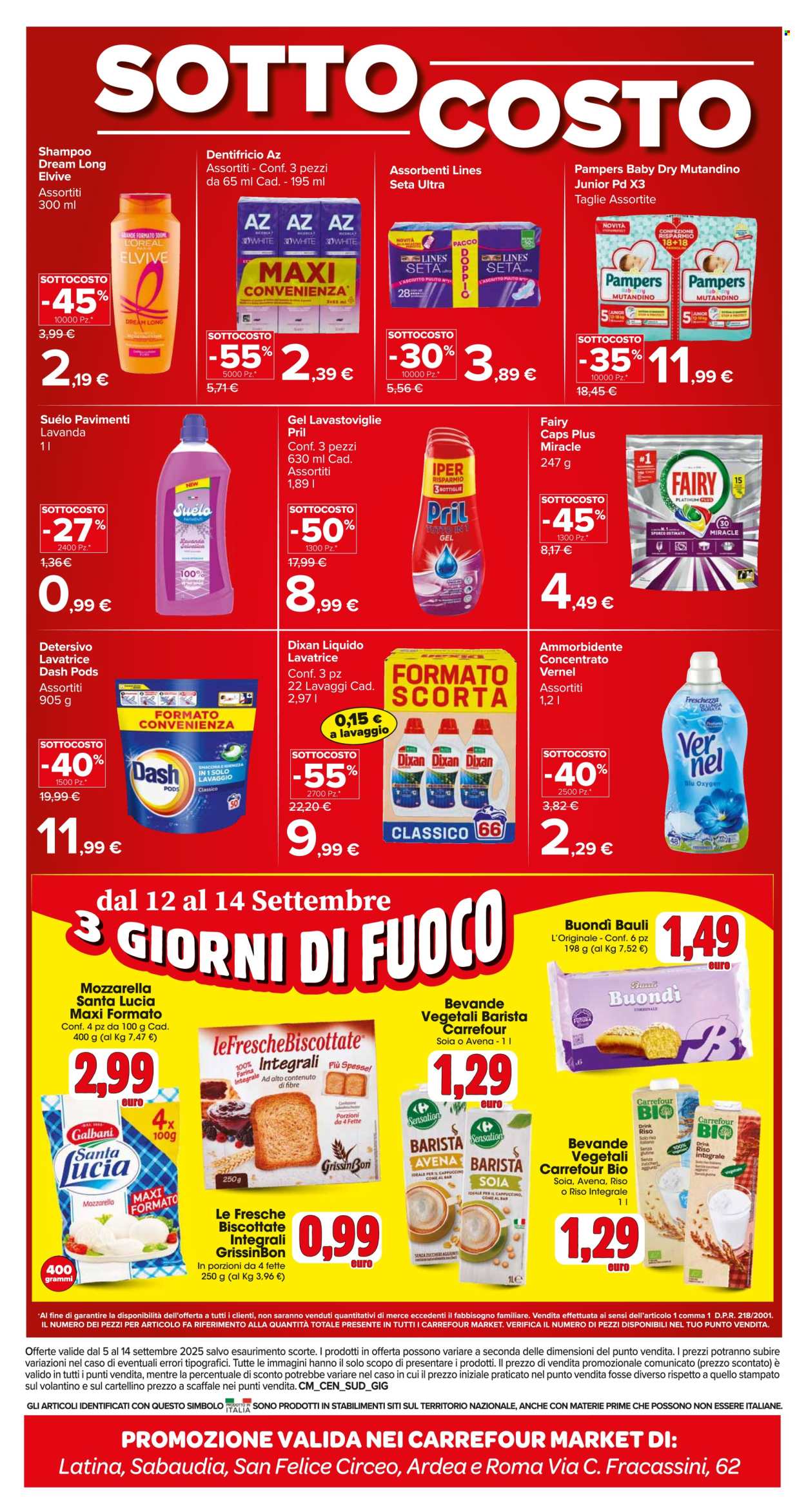 Volantino Carrefour - 5/9/2025 - 14/9/2025. Pagina 4