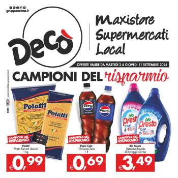 Volantino Deco - 2/9/2025 - 11/9/2025.