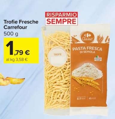 Trofie Fresche Carrefour