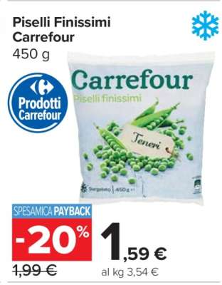 Piselli Finissimi Carrefour