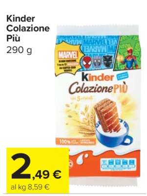 KINDER COLAZIONE PIÙ