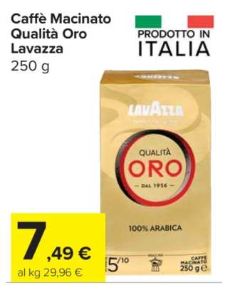 Caffè Macinato Qualità Oro Lavazza