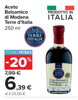 Aceto Balsamico di Modena Terre d’Italia