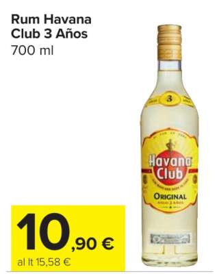 Rum Havana Club 3 Años