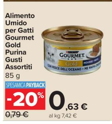 Alimento Umido per Gatti Gourmet Gold Purina Gusti Assortiti