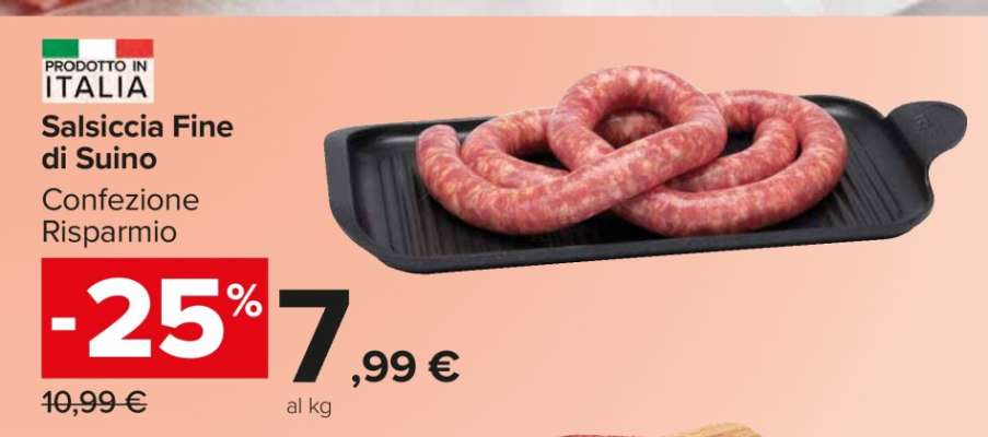 Salsiccia Fine di Suino