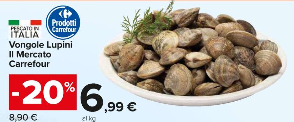 Vongole Lupini Il Mercato Carrefour