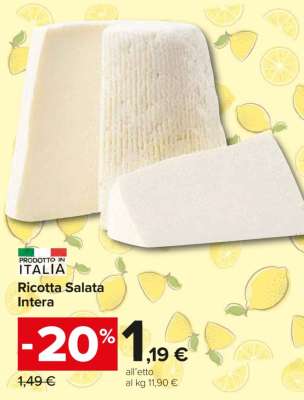 Ricotta Salata Intera